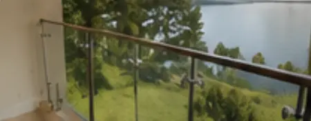Glass railing replacement in Bellevue